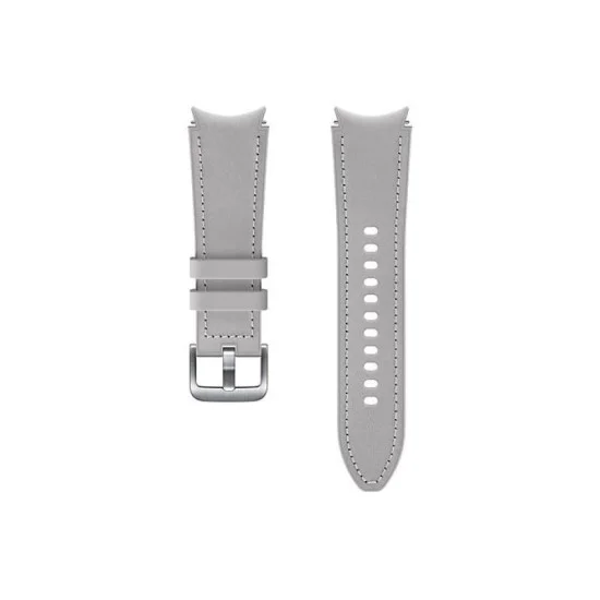 Strap Watch Samsung Hybrid Leather Band 20Mm M/S - Silver